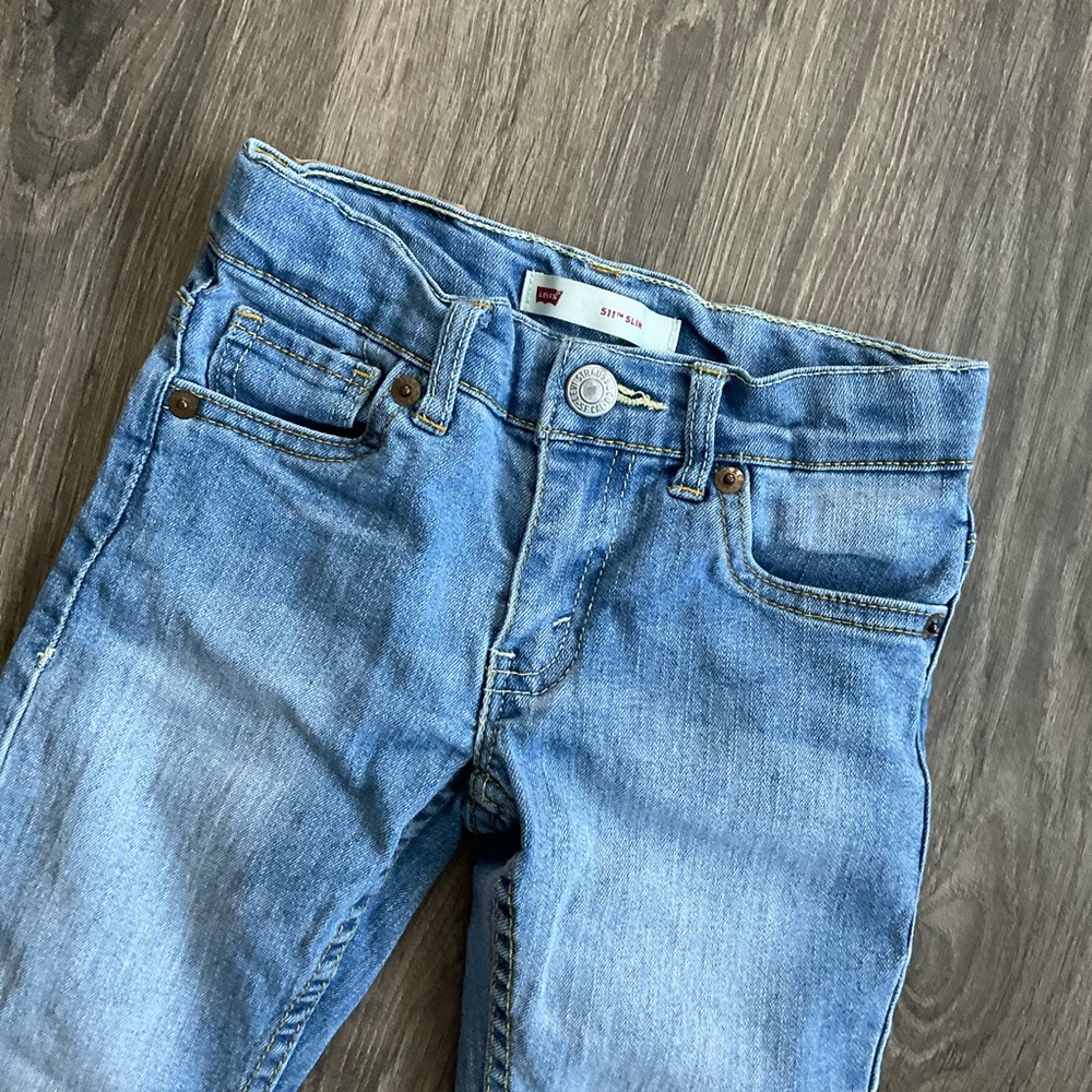 Girls Levis 511 Jeans Straight Size 4